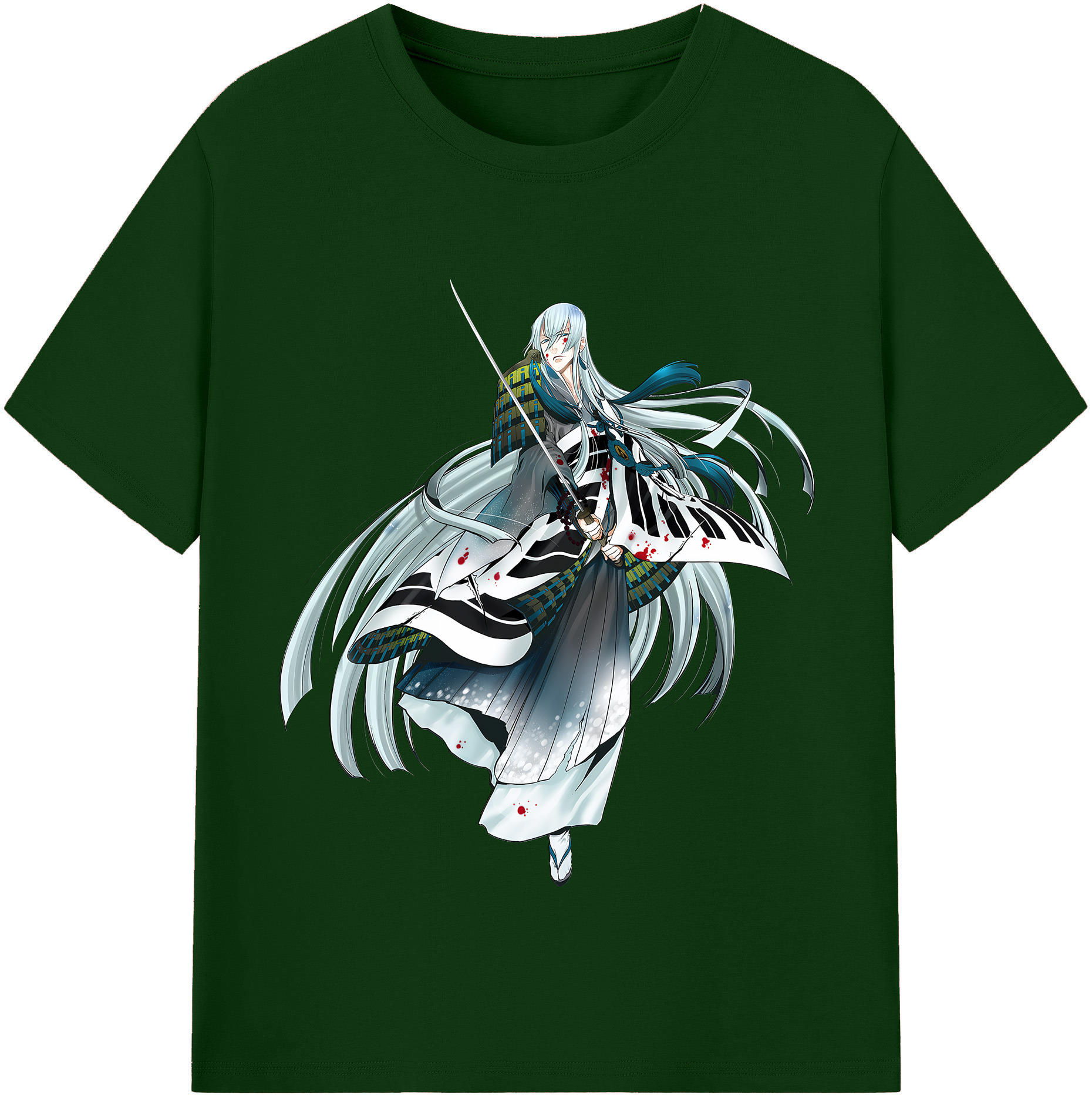（画像用） 刀剣乱舞 Touken Ranbu 綿100％半袖Tシャツ（フロントプリント）